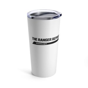 The Ranger Report Podcast Vintage Logo Tumbler 20oz