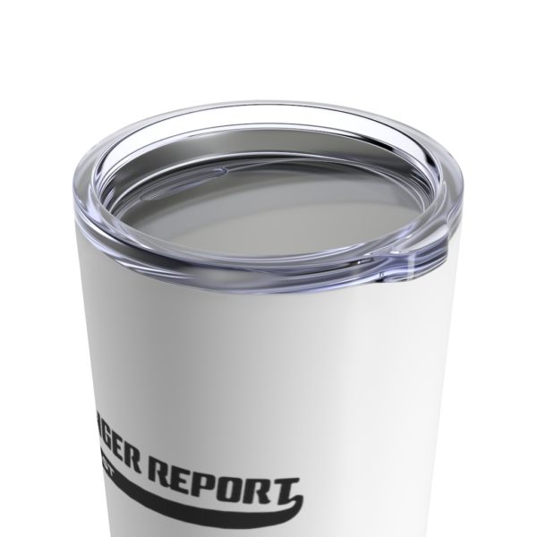 The Ranger Report Podcast Vintage Logo Tumbler 20oz - Image 6