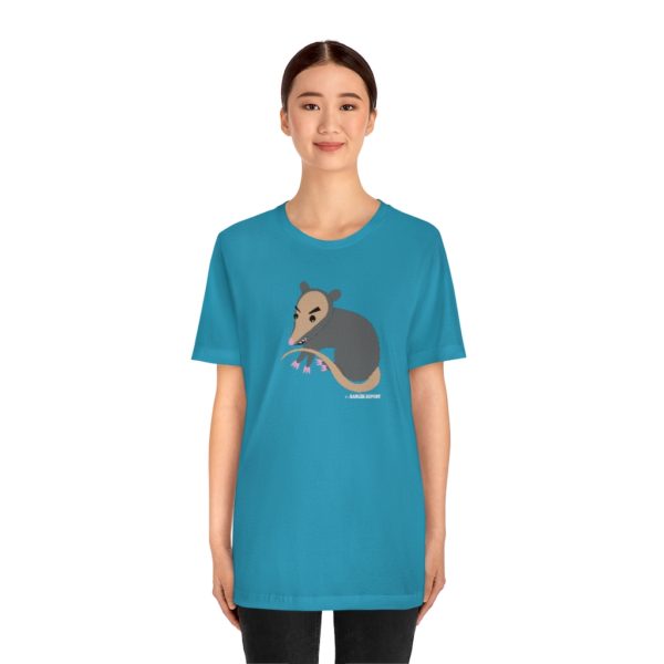 Chemo Possum Unisex Jersey Short Sleeve Tee - Image 3
