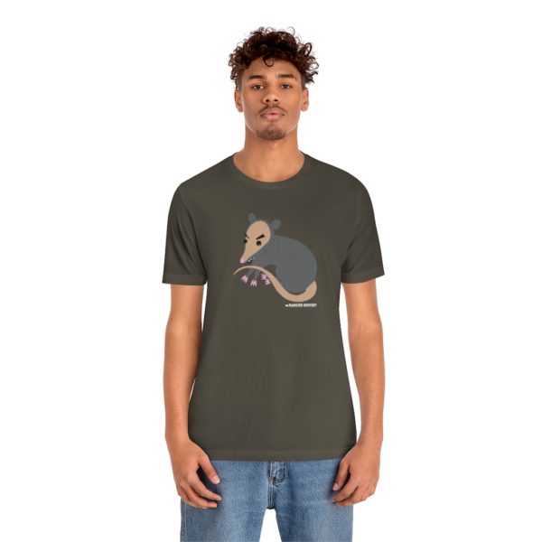 Chemo Possum Unisex Jersey Short Sleeve Tee - Image 9