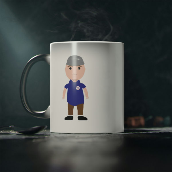 CJ and Ben Cartoon Magic Mug - Image 6