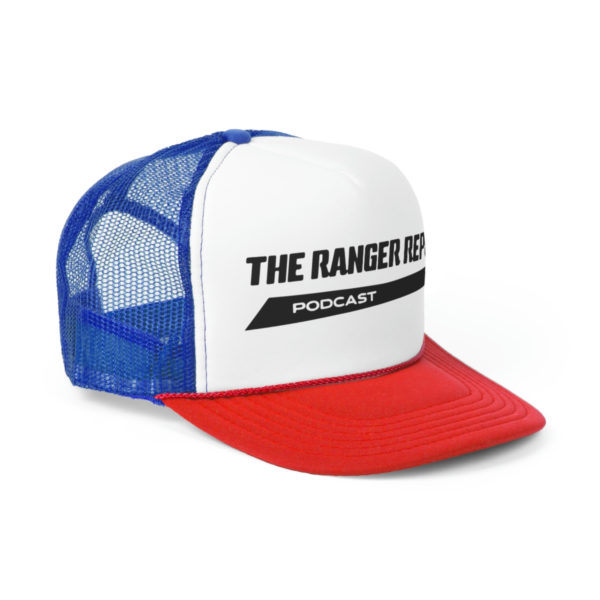 The Ranger Report Podcast Vintage Logo Trucker Caps - Image 2