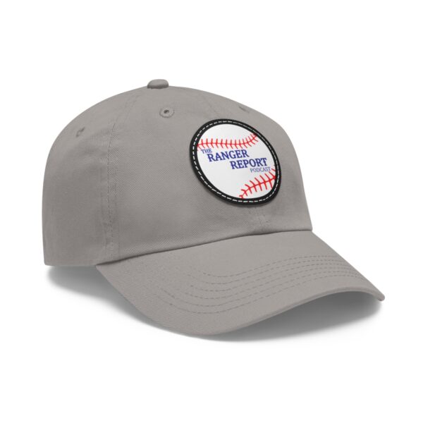 The Ranger Report Logo Dad Hat with Leather Patch (Round) - Image 44