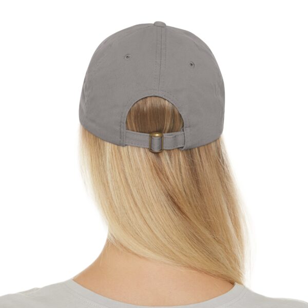 The Ranger Report Logo Dad Hat with Leather Patch (Round) - Image 48