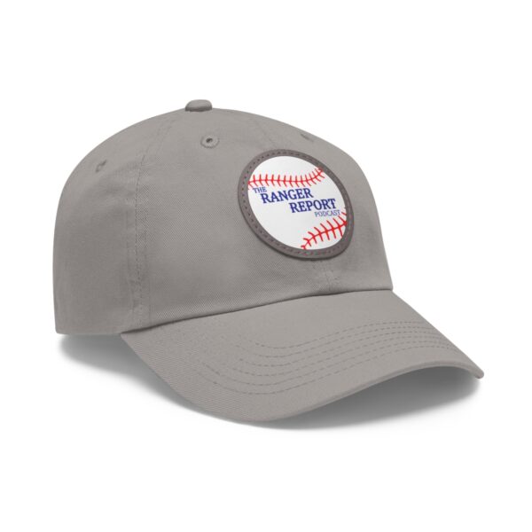 The Ranger Report Logo Dad Hat with Leather Patch (Round) - Image 51