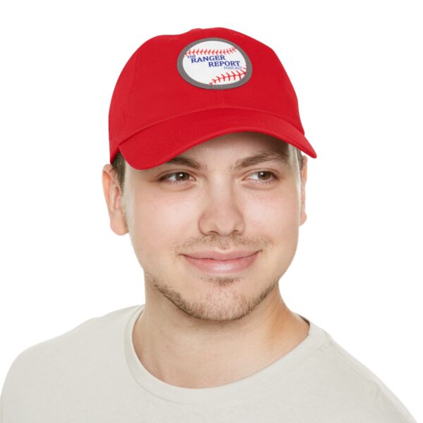 The Ranger Report Logo Dad Hat with Leather Patch (Round) - Image 33