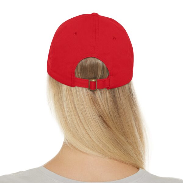 The Ranger Report Logo Dad Hat with Leather Patch (Round) - Image 34