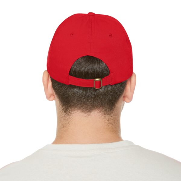 The Ranger Report Logo Dad Hat with Leather Patch (Round) - Image 35