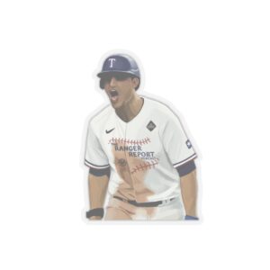 Corey Seager Logo Kiss Cut Stickers