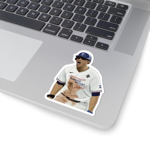 Corey Seager Logo Kiss Cut Stickers - Image 17